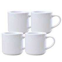 머그컵 인기모음 100종 4p 세트 머그컵 화이트머그 칼라머그 컵, 1개, 10온스 레고 화이트 머그 4p