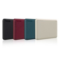 [도시바] 외장HDD 칸비오 어드밴스 2세대 (ADVANCE 2세대) [USB3.2/파우치증정] [인쇄/견적문의] [1TB/제트블랙]