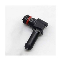 Erikc 10 개/가방 커먼 레일 인젝터 리턴 오일 역류 파이프 커넥터 Denso Bosch 110 시리즈 연료 용 플라스틱 T L, for Denso L Type