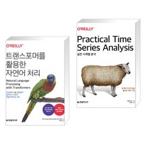 (서점추천) 트랜스포머를 활용한 자연어 처리 + 실전 시계열 분석 (전2권), 한빛미디어