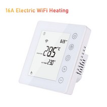 온도센서 스마트홈 iot 스마트 와이파이 3A 온도 조절기 전기 컨트롤러 바닥 난방 가스 보일러 작업 물, 06 electric 16A WIFI