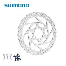 시마노 디스크로터 6볼트방식 SM-RT56 160mm 180mm 볼트 판와셔 포함, 6볼트 RT-56 160mm, 1개