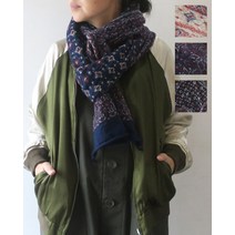 KAPITAL 캐피탈 울 스카프 축융 빅마미 해피 머플러 EK-1304