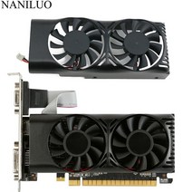 컴퓨터 pc 데스크탑 그래픽카드 게임 비디오 xy-d05510s 0.28a 2pin gtx750 ti msi geforce gtx 750 ti 2gb lp 그래픽 카드 냉각