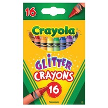 PGM*^몰크레욜라 반짝이 크레용 16색 아동미술놀이 그리기완구 그림재료 아동용 그리기 파스^^췤pgm, a^^옵션없슴