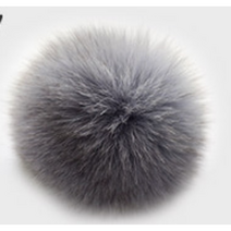 나은몰 여우털 방울(중) 폭스퍼 Fox Fur 악세사리 부자재 용품, (중)_06그레이 윙스
