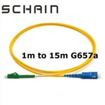 ojc 광케이블 sclc Fibra optica SC UPC to LC APC 심플 렉스 2.0mm PVC 싱글 모드 파이버 패치 케이블 점, 05 10m