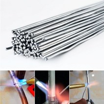 논용접봉 스텐용접봉 알곤 무연납 1020Pcs 330MM 저온 알루미늄 용접 와이어 솔더 막대 필요 없음 파우더 범퍼 납땜 세트, 2mm 20PCS