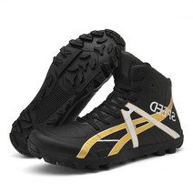 바이크신발 오토바이 부츠 모터사이클 신발 아웃도어 로드 익스플로레이션 편안한 로코모티브 스타일, 01 Black