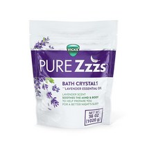 Zzz사운드바uil Pure Zzzs 배쓰밤 비약용 목욕 소금 라벤더 에센셜 오일 포함 1020.6g(36온스)