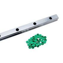 어닝레일 50pc100pc HIWIN 직선 레일 가이드 먼지 커버 C4 C5 C6 C8 플라스틱 녹색 캡 프로텍터 HGR15 HGR2, 01 C4 -HGR15_02 50pcs