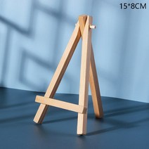 액자 화판 미니 이젤 프레임 크리에이티브 삼각형 웨딩 테이블 카드 스탠드 디스플레이 홀더 어린이 그림