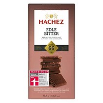 독일 하세스 HACHEZ 초콜릿 비터스 100g 5개입, Edle Bitter 66퍼센티지