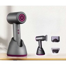 캠핑드라이기 머릿결 정리 여행 차량용, 바닷물 블루 슈프림 스타일 - 회전 가능