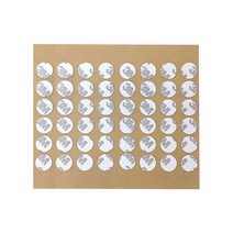 3M 9071 원형 투명 필름 양면테이프 15mm 48개입