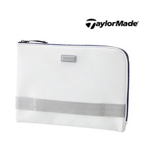 테일러메이드 TD265 시티 테크 클러치 파우치 백, 화이트