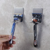 디오랩 스텐 질레트 면도기 걸이 이케아 스퀴지 꽂이 (A14), 1개