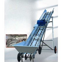 상하차 컨베이어벨트 농산물 자재 하역 콤베어 화물, 벨트형 3m 길이 폭 300mm