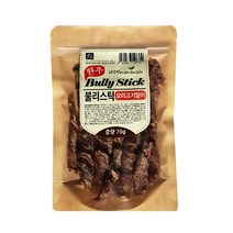 네츄럴이엑스 불리스틱 오리고기말이 70g, 1개, 소+오리고기