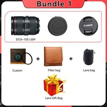 캐논 렌즈 카메라 EF 24105mm F4L IS II USM DSLR SLR EOS 6D 마크 90D 850D 250D 반란군 SL3 24105 F4 4, CHINA_Canon EF | Bundle 1, 2.Canon EF - Bundle 1
