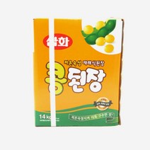 업소용 삼화 콩된장 14kg 식재료 식품 가공식품 소스 양념 한식소스 대용량 찌개된장 된장 업소용된장_S+M/B9D1B98, 1, 본상품선택