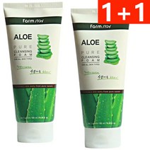 팜스테이 퓨어 알로에 클렌징폼, 2개, 180ml