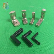 c형강브라켓 T 슬롯 L 도 알루미늄 커넥터 브래킷 패스너 Eu 표준 시리즈 프로파일 부품, [07] Pcs series