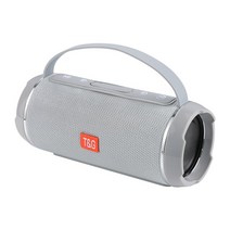 tg116c 40w high power 블루투스 스피커 야외 휴대용 무선 soundbar column subwoofer music center boombox 3d stereorad, 회색