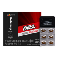 전립소 리턴업 쏘팔메토 옥타코사놀 30g, 60정, 4개, 60정