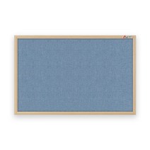 [보드뱅크]패브릭 게시판(핀용) 60x45 무늬목프레임(미송신형)