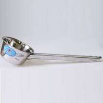 스텐 국자 요리 스푼 샥구 멀티볼 조리 바가지 2종, 중14cm