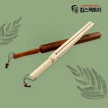 킴스팩토리 국내산 소나무 죽비 어깨안마봉 오십견 등 허리 뭉친근육풀기, 1개, 브라운