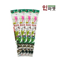 백경 빙빙 야광 삼치채비 농어 부시리 바늘 채비 소품, BKC 빙빙 야광 삼치채비 18호