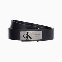 [캘빈클라인 진] [CK ACC] 블랙 35MM 미니멀 모노그램 벨트 HC0780 001