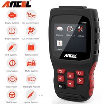 오텔 진단기 수입차 Ancel-FX1000 OBD2 자동차 진단 도구 모든 시스템 ABS SRS DPF SAS EPB 오일 재설정 전문 OBD 2 스캐너 BMW 벤츠 VW 아우디, 06 For Chrysler