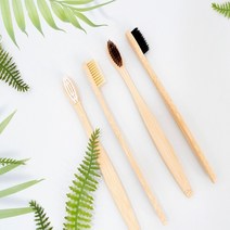 아이밀리 대나무 칫솔 친환경 밤부, 5개, 화이트