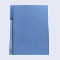 프로비즈 대용량 둥근쫄대화일(A4 좌철 청색 10매 팩)
