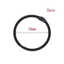 고품질 2 3 5 10Pcs 검은 금속 반지 바인더 15 76mm DIY 루스 리프 책 농구 오프닝 사무실 바인딩 Supplie 사진 앨범