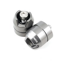 오토바이 핸들 바 그립 핸들 바 엔드 플러그 kymco Downtown 125 200 250 300 300i 350i k-xct 300 xciting 250 300 400 400i, 티탄