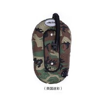 백플레이트 부력조절기 다이빙, 16.영국 위장+검은 탄소 섬유판