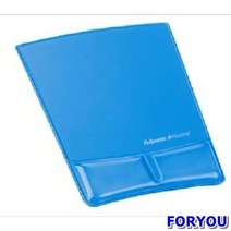 ForU853 펠로우즈 마이크로밴 청색 문구용품 손목받침대 마우스패드 컴퓨터용품 사무용품, 상세페이지 참조