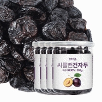 이너블릭 씨를뺀 촉촉한 건자두 푸룬 프룬, 4개, 305g
