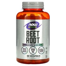 나우푸드 스포츠 비트 루트 550mg 80 베지캡슐