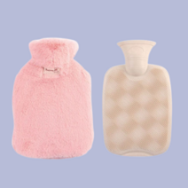 허리 등 다리 배 목 보온 온수 찜질기 찜질 패드 겨울 물 주머니, 2000ml 그레이