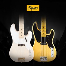 스콰이어 베이스기타 CLASSIC VIBE 50S PRECISION BASS 연습 연주용 풀구성세트, Butterscotch Blonde