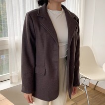 타니즈 위스티 여성 테일러드 투버튼 울 모직자켓