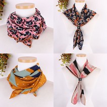 은창)가죽버클 나염 스카프