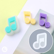 잇단음표 몰드 레진 아트 공예 재료 RM173