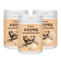 19종 혼합유산균 영양듬뿍 초유 단백질분말 230g 3병 프로틴 보충제 게이너