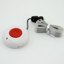 경보기 늑대 가드 무선 433mhz 끈 패닉 버튼 손목 시계 스타일 gsmpstn 경보 시스템 용 비상 경보 버튼, 없음